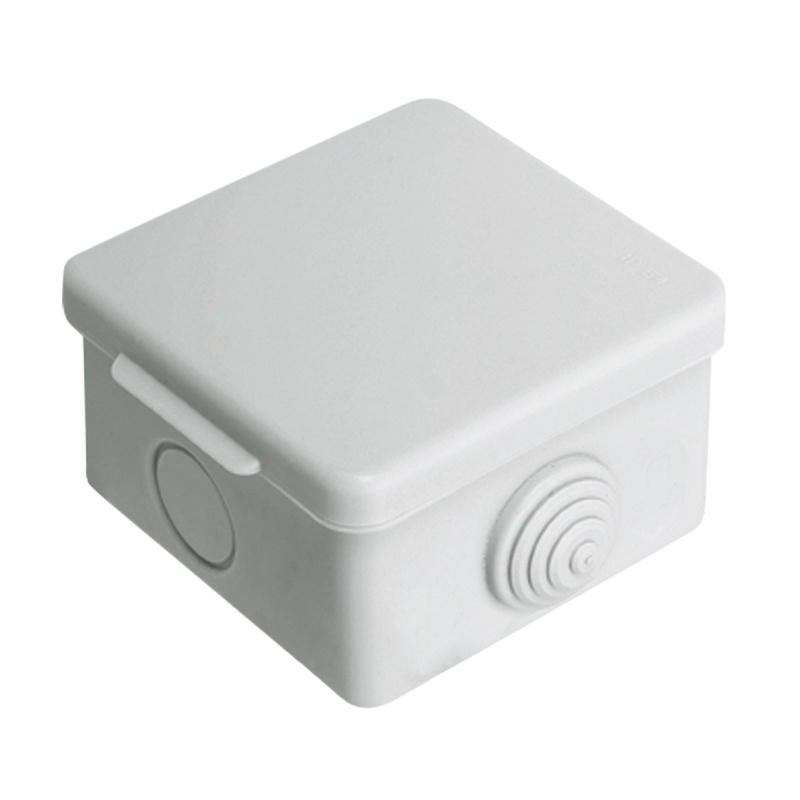 Коробка распаячная Сосна 65*65*50мм, крышка, IP54, 4входа