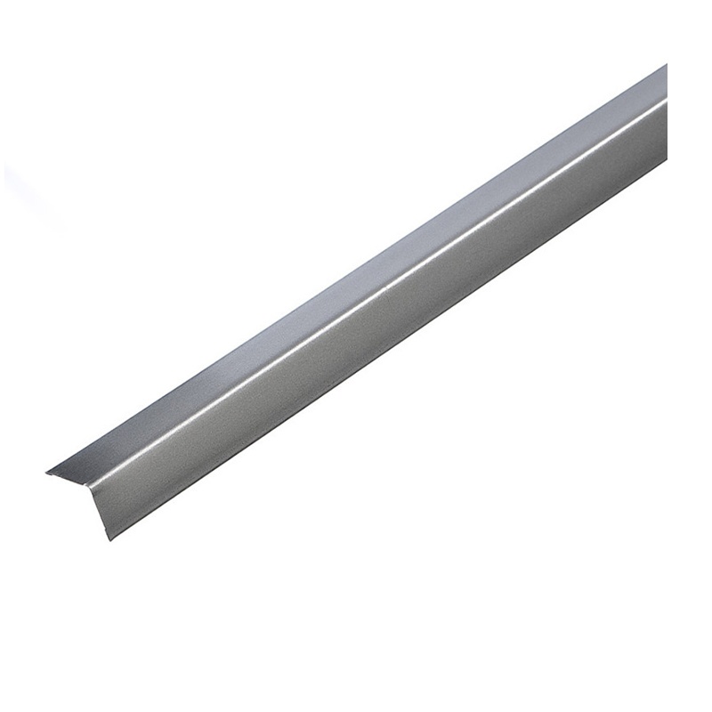 Уголок периметральный (Пристенный кант) 19*19мм металлик серебристый