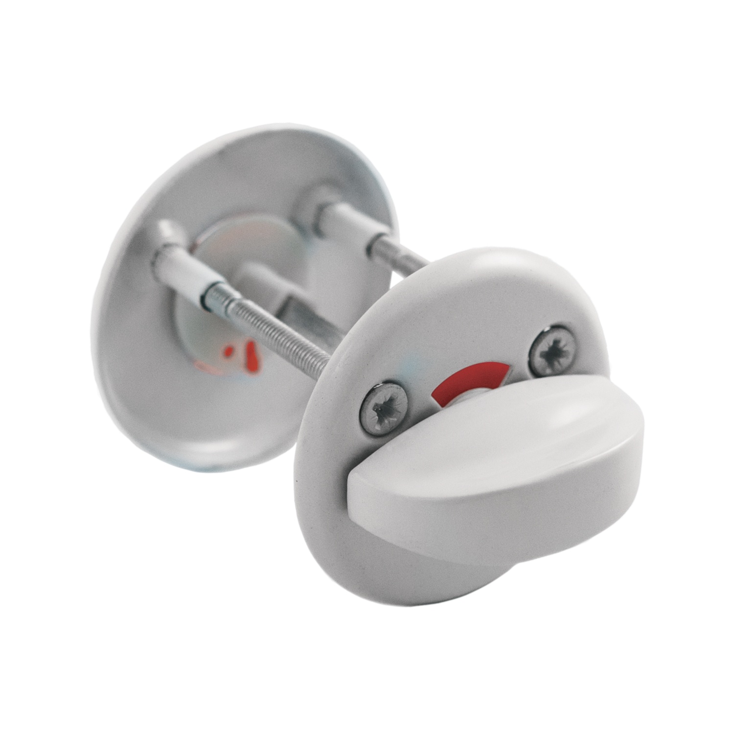 ШЛОСС Завертка WC дверная белая 50мм 02003