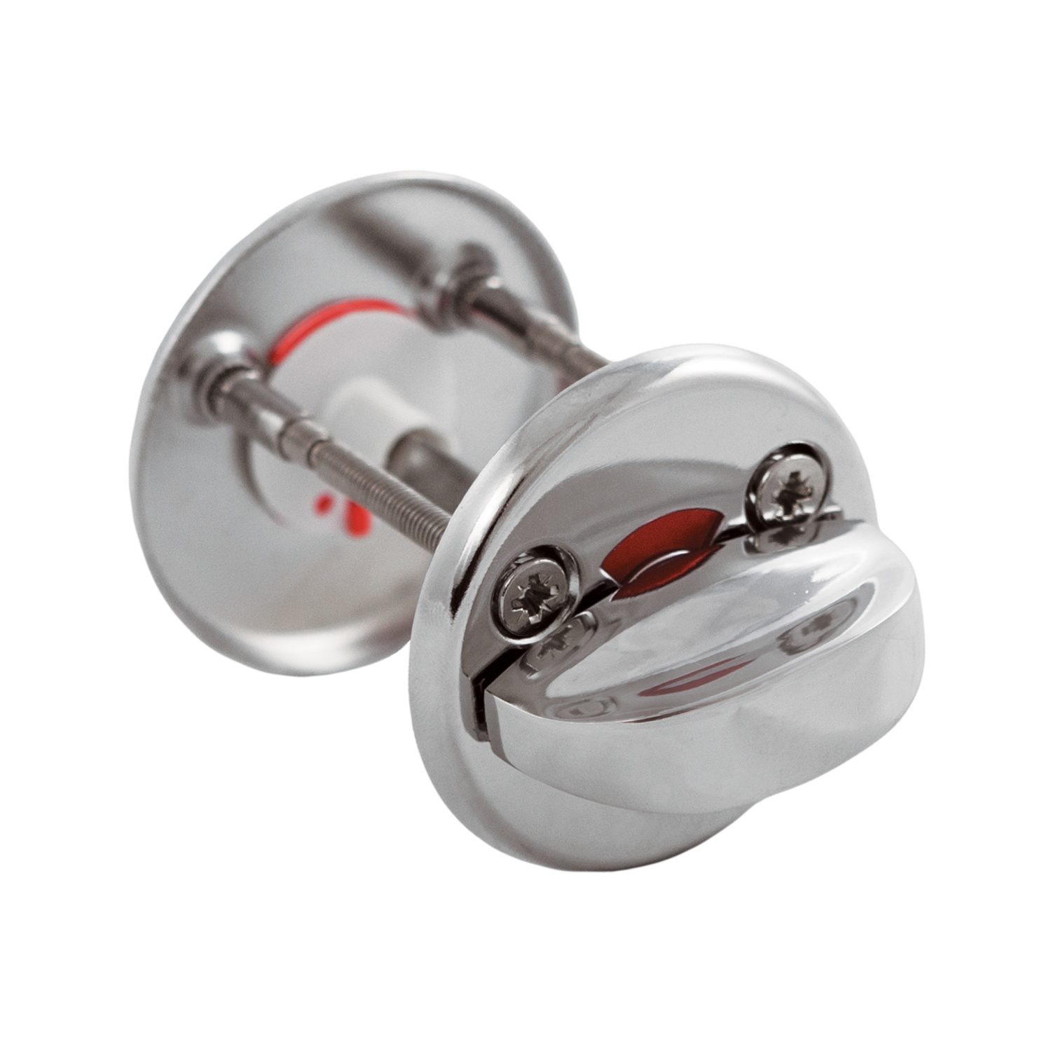 ШЛОСС Завертка WC дверная хром 50мм 02001