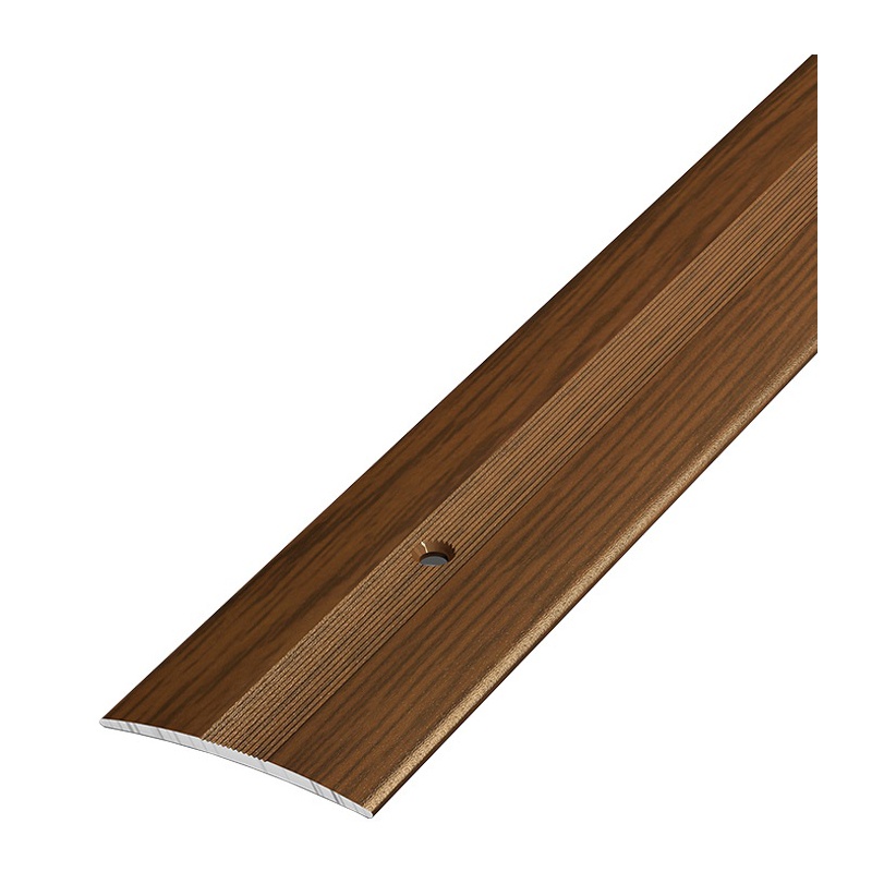 Порог стыкоперекрывающий Лука, Дуб темный (1,8м х 37мм) ПС-03-091