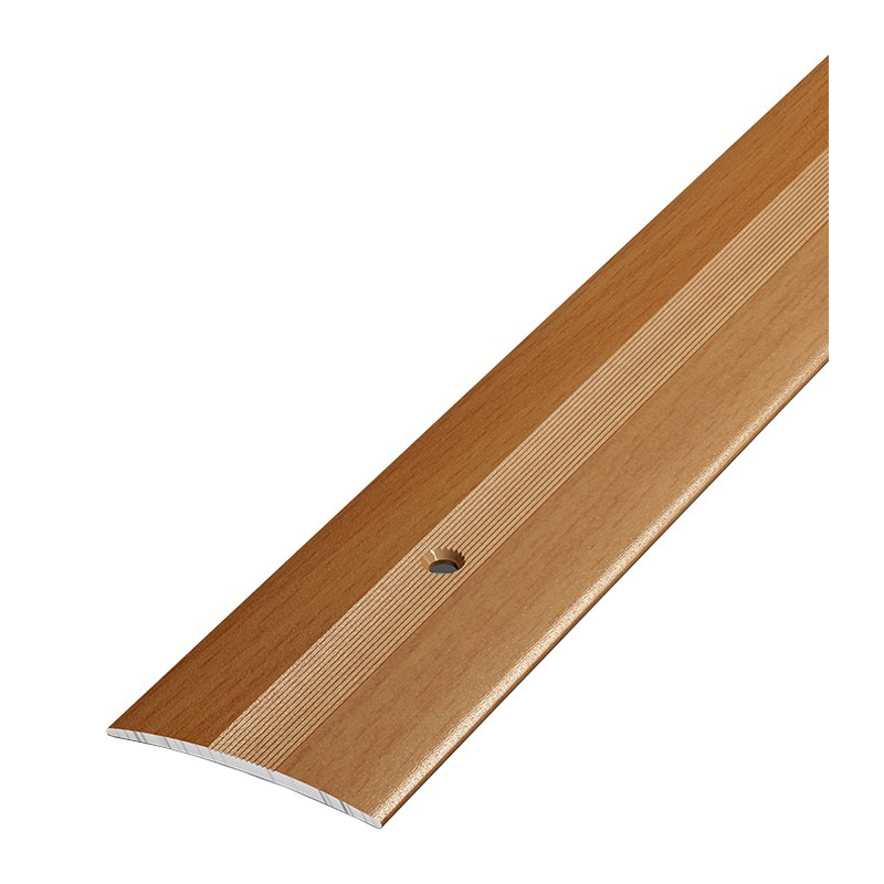 Порог стыкоперекрывающий Лука, Бук натур. (1,8м х 37мм) ПС-03-083Н