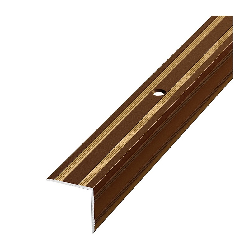 Порог угловой ПУ 05-04 бронза 1,8м 20*20мм