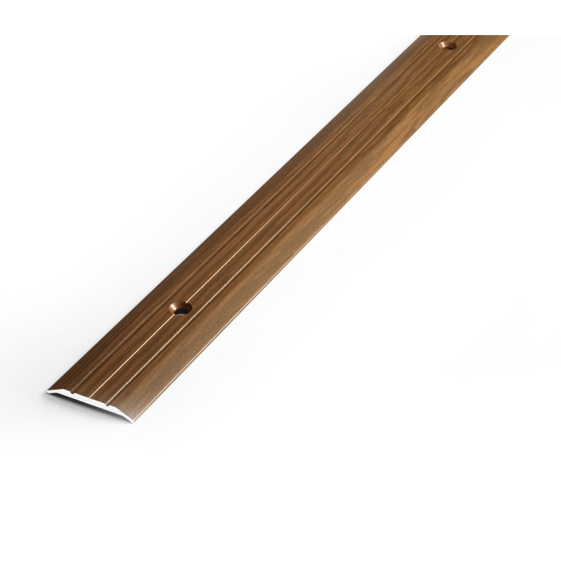 Порог стыкоперекрывающий Лука, Дуб Темн (0,9м х 25мм) ПС-01-091