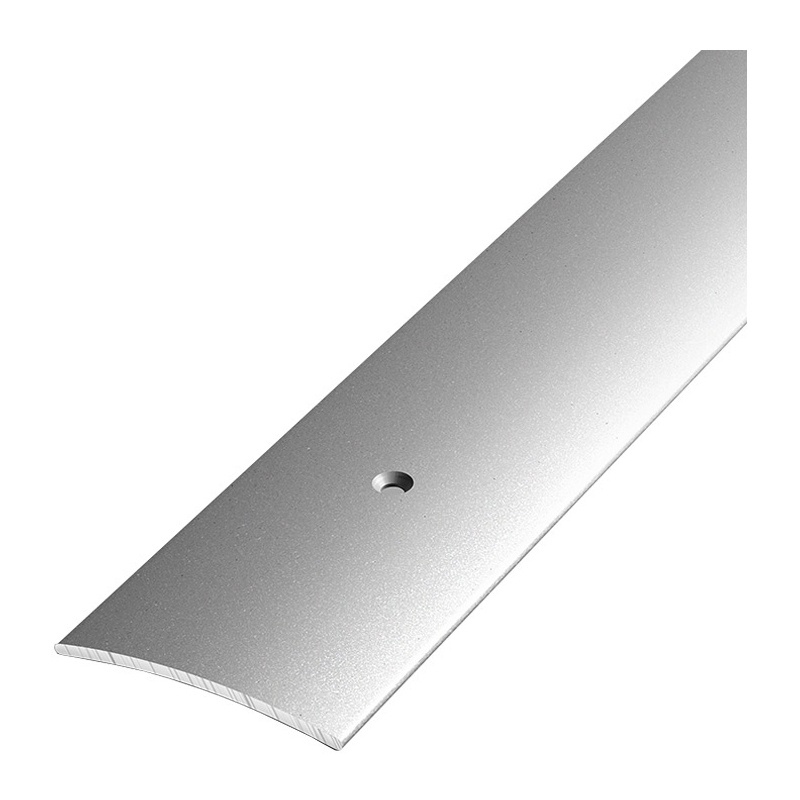 Порог стыкоперекрывающий Лука, серебро (0,9 м х 44,5 мм) ПС 04-900-01п