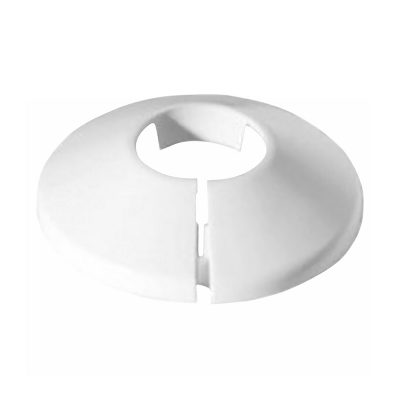 Чашка декоративная (отражатель) разъемная, д/труб бел.пластик 16мм (уп.2шт)