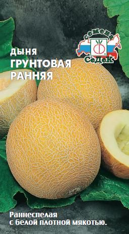 Дыня Грунтовая ранняя 0,5гр СеДеК