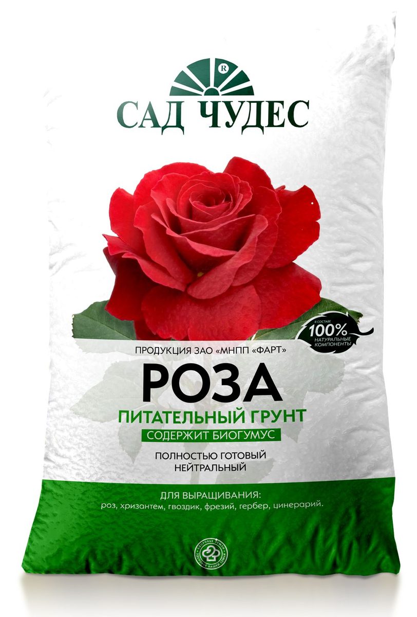 Грунт НАША ФЛОРА Комнатные растения Роза 2,5 л