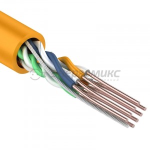 Кабель UTP 4PR 24AWG Cat5e 305м омеднённый