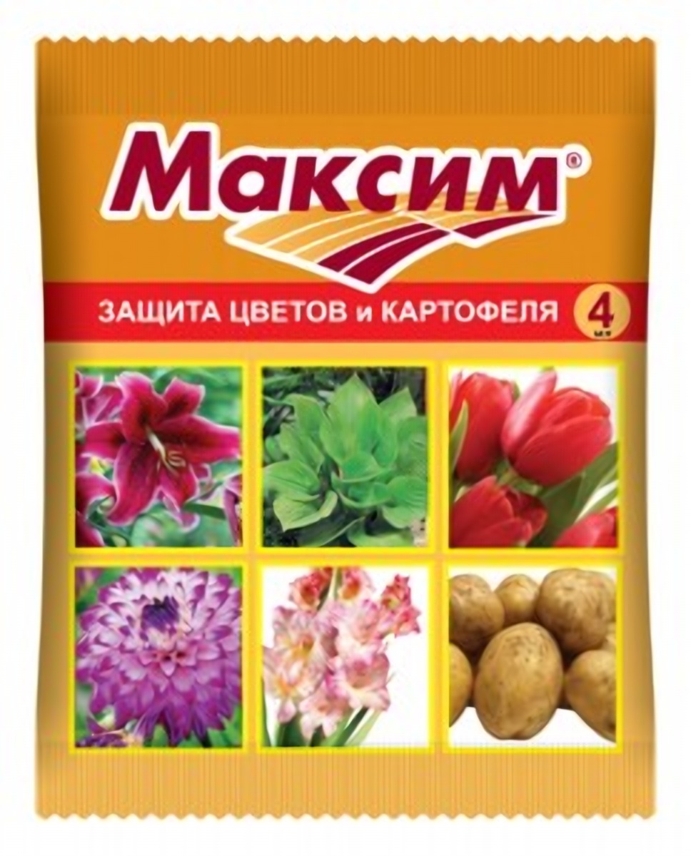 Максим защита цветов и картофеля 4мл
