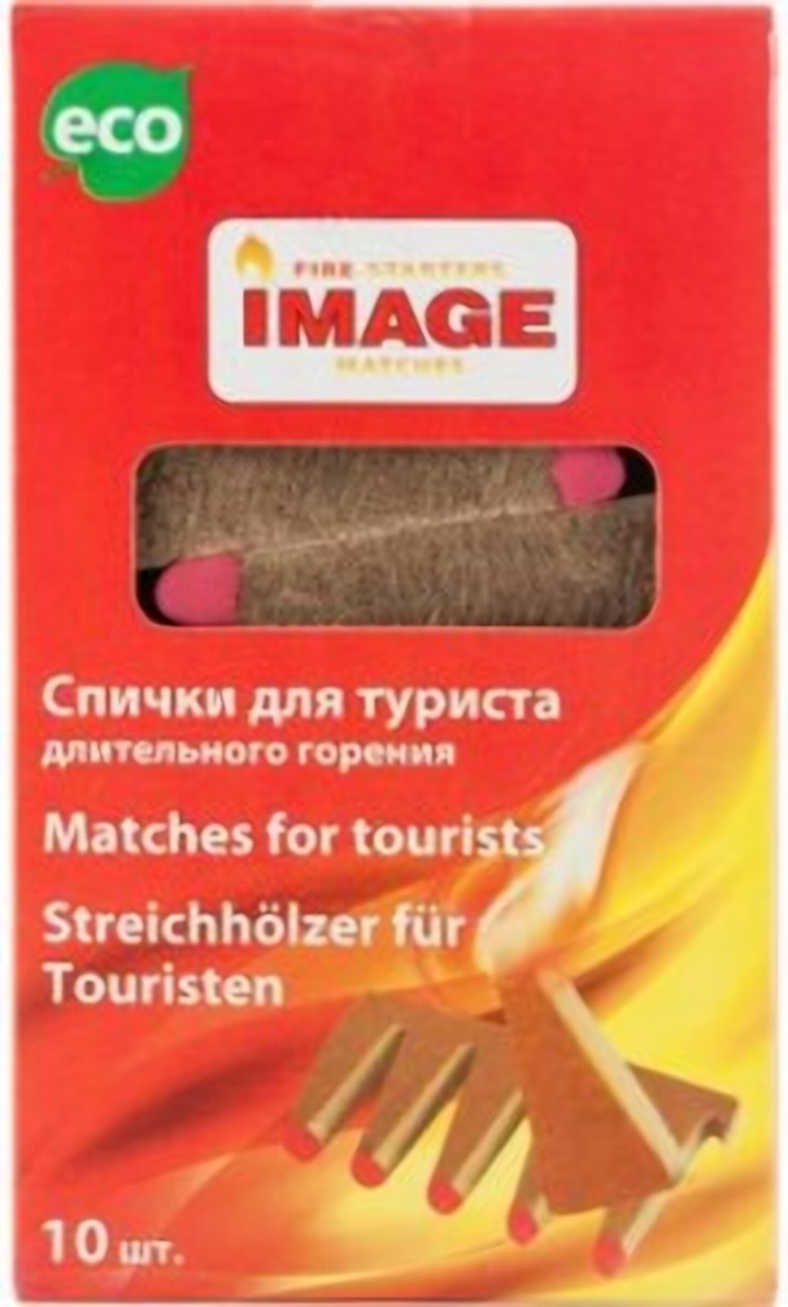 Спички для туриста длительного горения 10шт Image