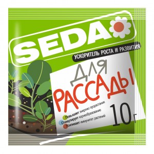 Ускоритель роста и развития SEDA 10гр для рассады удобрение