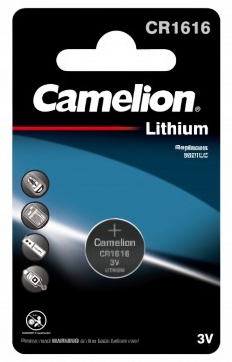 Элемент питания литиевый Camelion CR1616