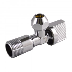 Кран угловой с сеткой 1/2х3/8 VIEIR GZR32A хром LUX Ganzer