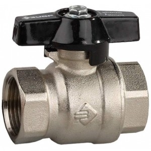 Шаровой кран ЗУБР 3/4″ мама-мама бабочка 4-51523-P-3/4
