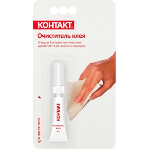 Контакт очиститель клея 4г шоу-бокс