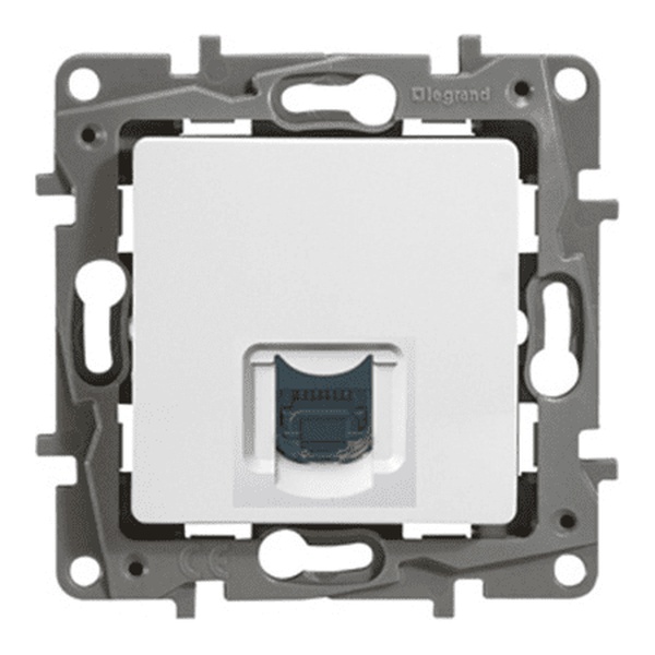 Розетка компьютерная Inspiria RJ45 кат. 5E UTP белый
