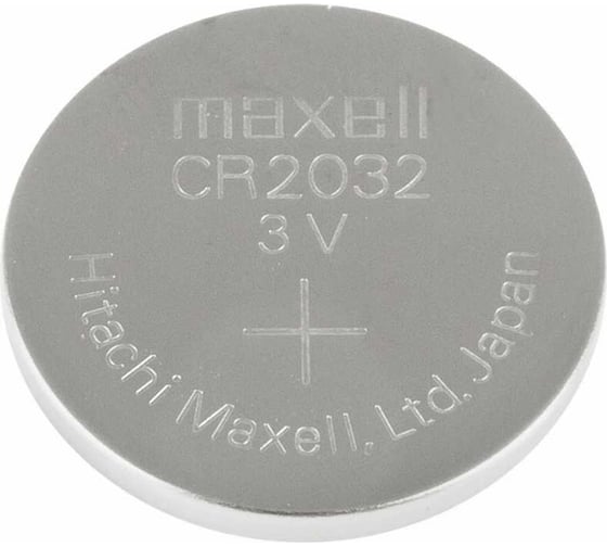 Элемент питания литиевый Maxell CR2032