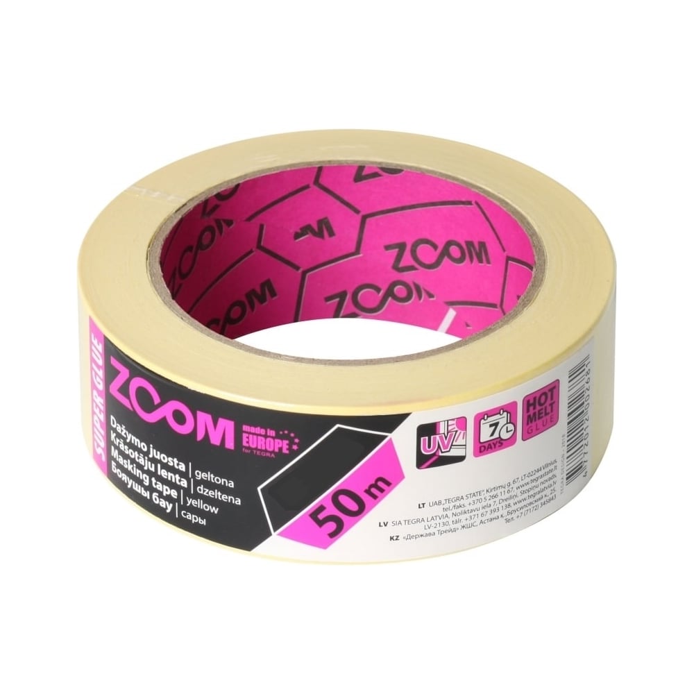 Малярная лента 30ммх50м Zoom