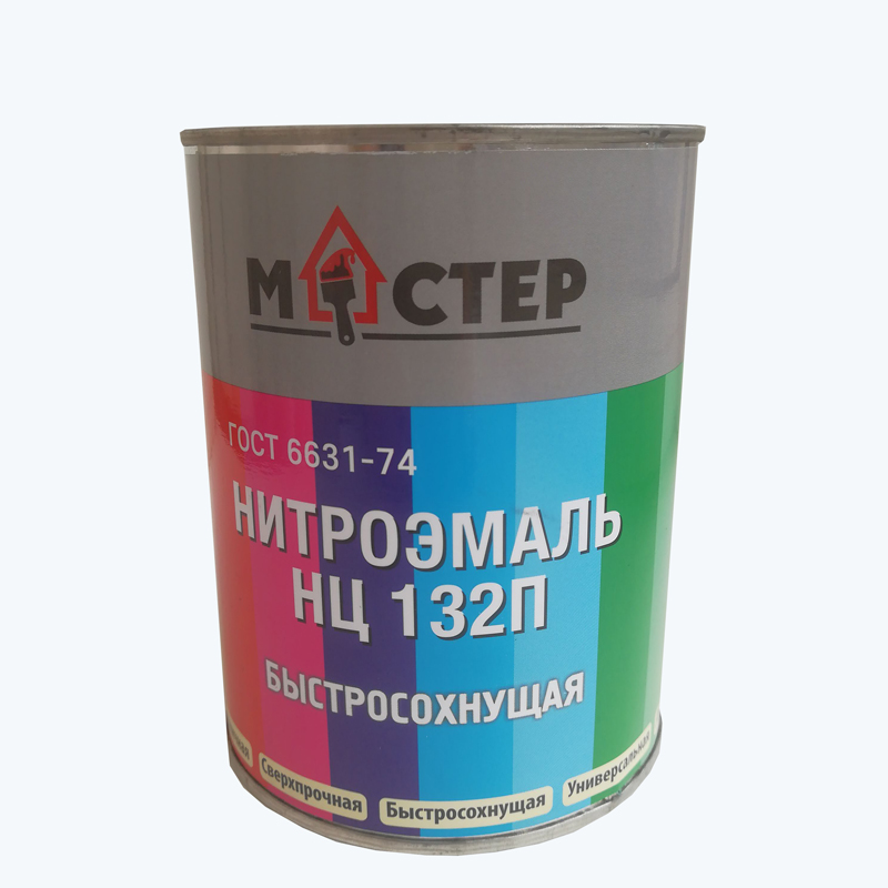 Эмаль нитро Мастер НЦ-132П белая 0,7кг