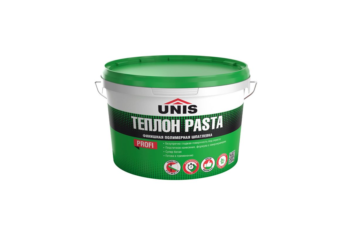 Шпаклевка полимерная готовая Юнис Pasta ТЕПЛОН 5кг