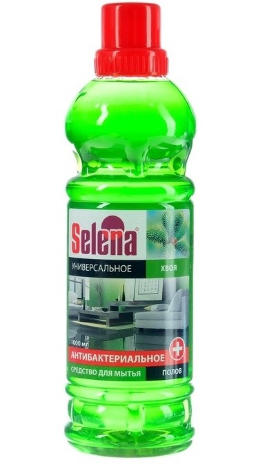 Средство для мытья пола хвоя антибактериальное Selena МО-43 1л