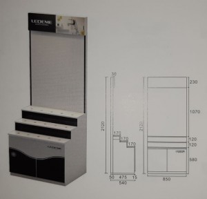Стенд для смесителей LEDEME LDM-02