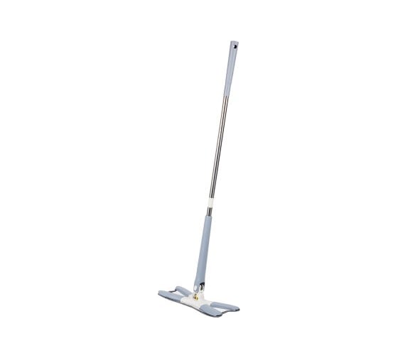 Швабра насадка микрофибровая 15х36см ручка115см механизм отжима Mop-X Light