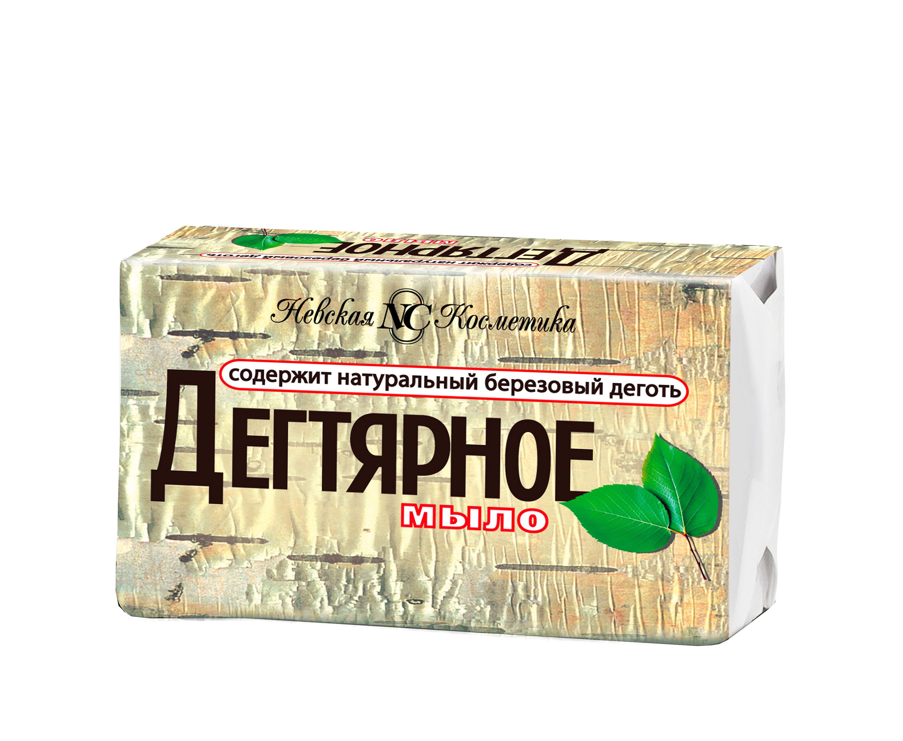 Мыло туалетное дегтярное 140г