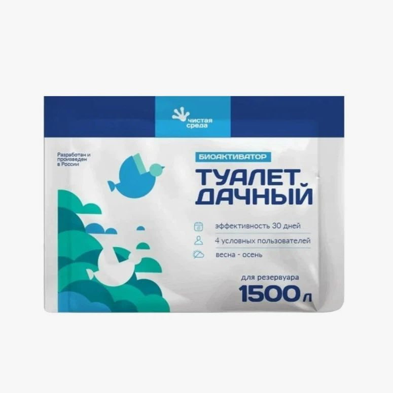 Средство для выгребных ям туалет дачный 1500л
