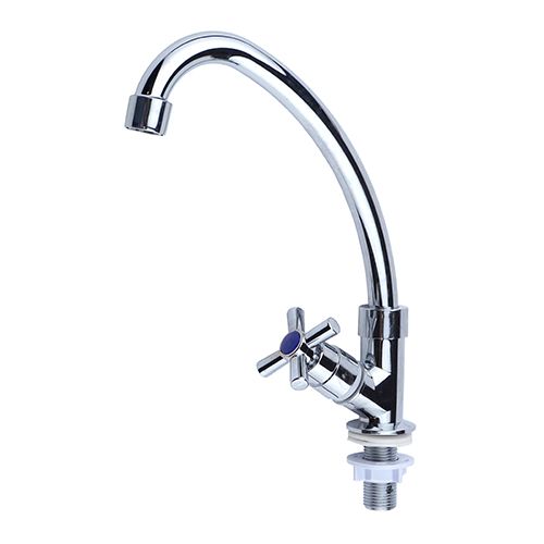 Смеситель для кухни пластик VDP01 хром для холодной воды