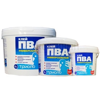 Клей ПВА акриловый ТРИОЛЬ 3кг