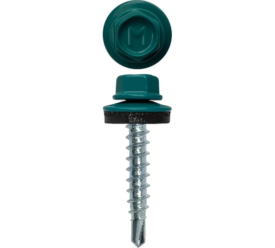 Саморез 4,8*35 ш/гр кровельный RAL 5021