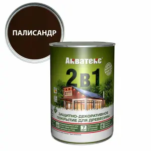 Акватекс 2в1 палисандр 0,8л