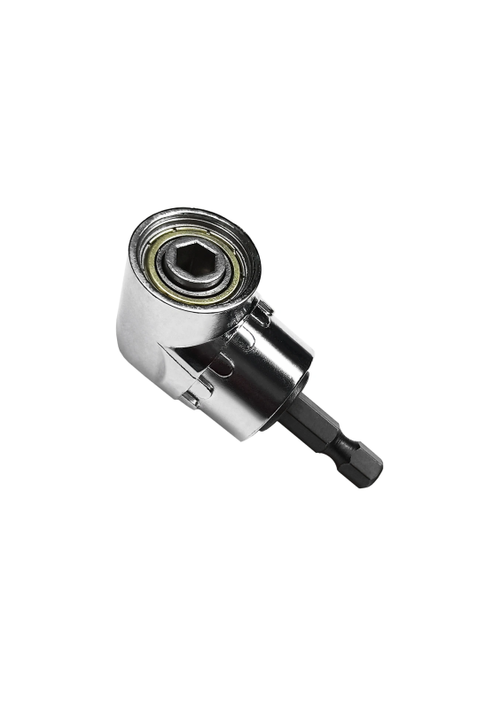 Адаптер угловой для бит 61мм короткий Vertextools