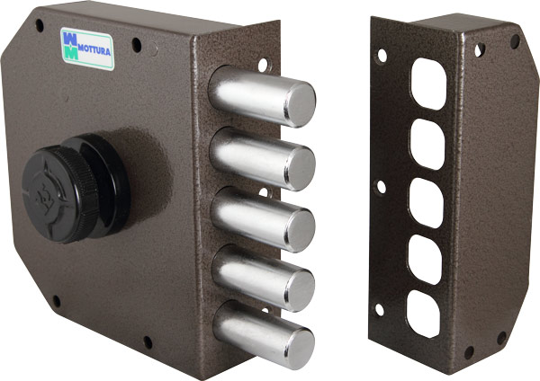 Замок цилиндр. в комплекте с ручкой LOCKSET90 4585-3 Crona.бронза