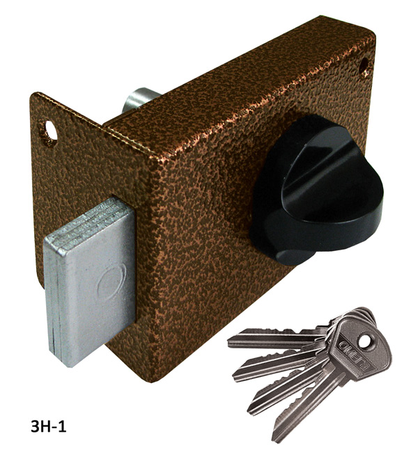 Цилиндрический механизм АХ 102/70 (30+10+30) РВ латунь 5 кл