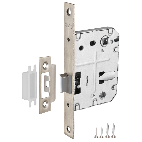 Защелка врезная L45-8 SN Мат.никель