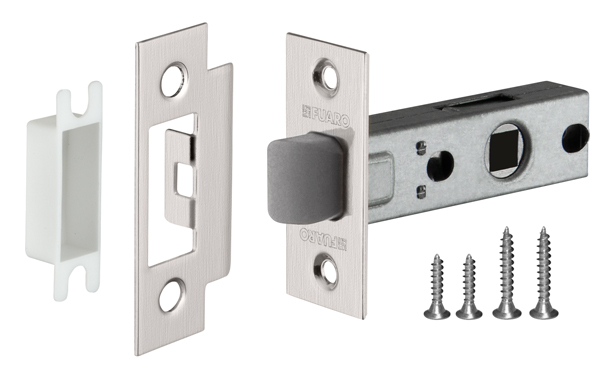 Защелка врезная LP45-8 Sn мат. никель