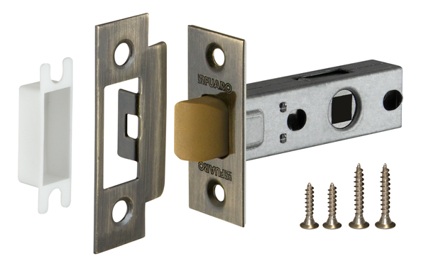 Защелка дверная PLASTLP45-8 (LP45-8)SN мат.никель.