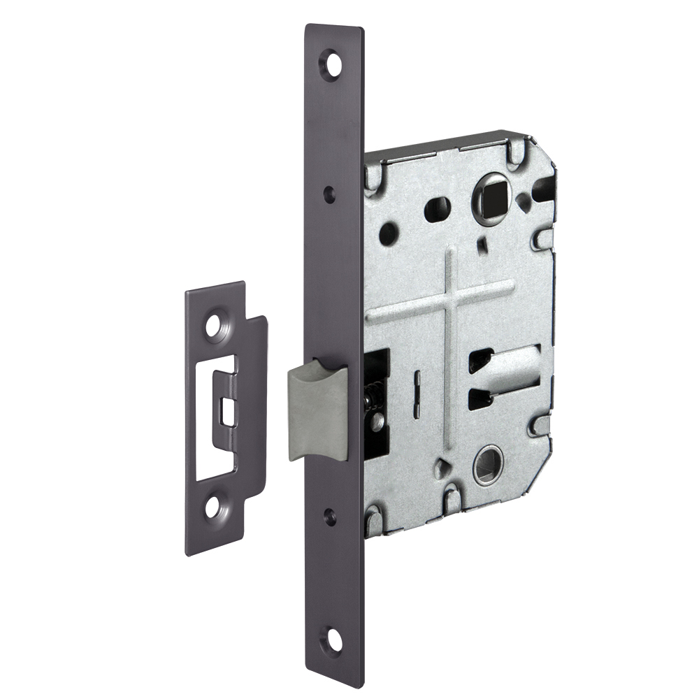 Защелка врезная Plastlp 72-50 BL черный