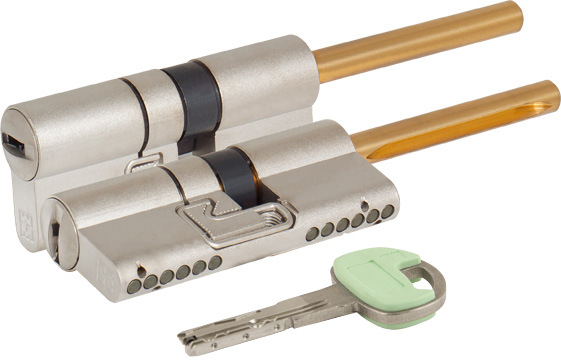 Петля универсальная без врезки IN 4000 W SN мат никепель 39753