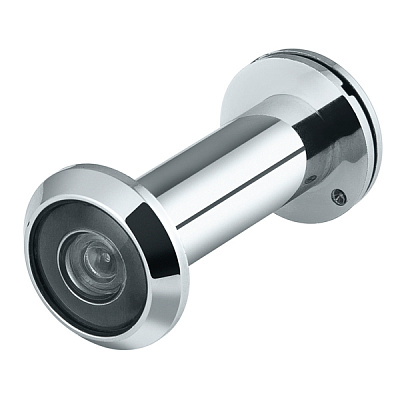 Дверной глазок. оптика пластик DV-3/90-50/P  CP хром