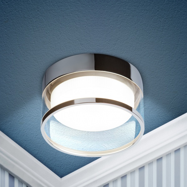 Светильник встраиваемый СВ 01-06 GX53 220 В 50 Гц хром TDM