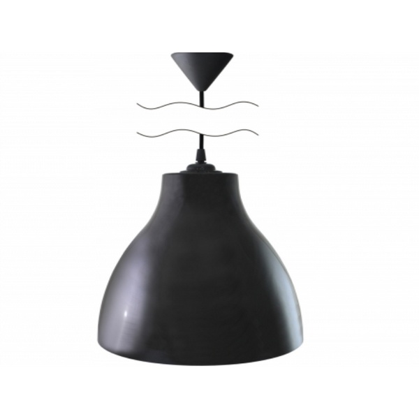 Светильник НСБ 21-60-072 УХЛ4 "Melodi" черный, шнур черный