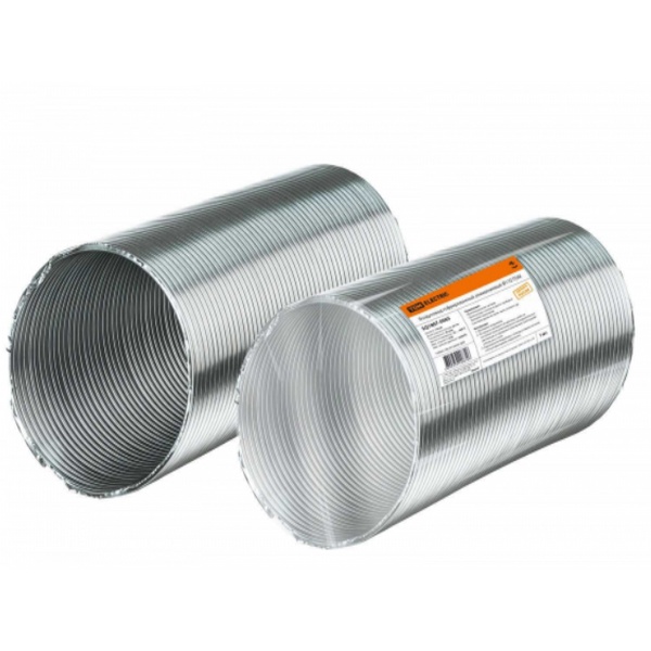 Воздуховод гофрированный алюминиевый Ø110 TDM