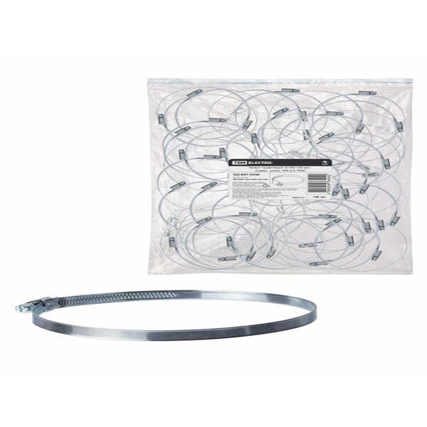 Хомут червячный, d 140-160 мм