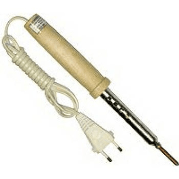 Электропаяльник 40 Вт 220В с керамическим нагревателем, долговечное жало / PROCONNECT