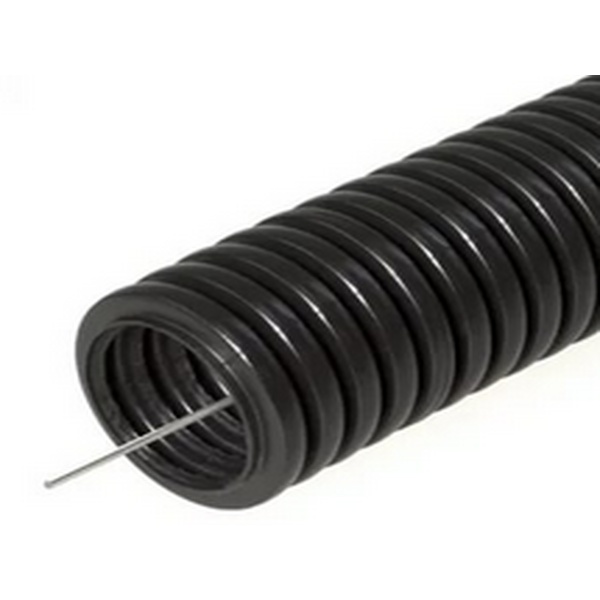 Труба ПНД легкая с зондом 32мм черная УралПласт