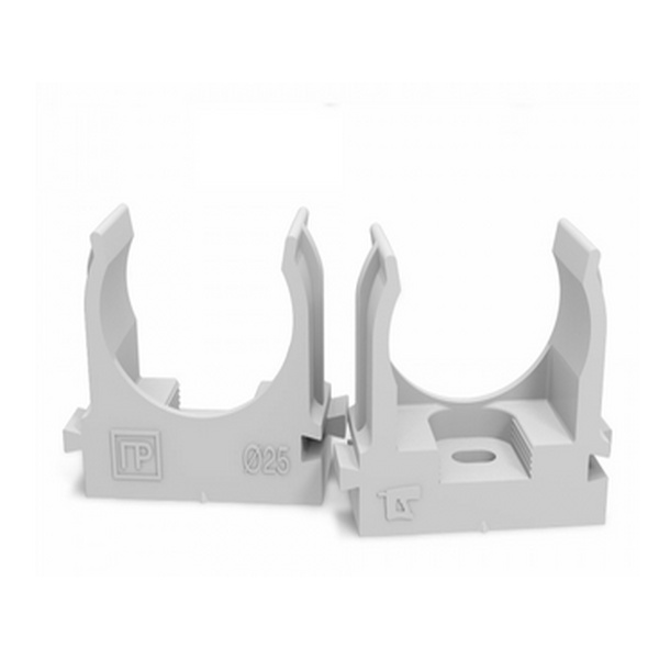 Крепеж-клипса серая 25мм за штуку